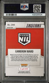 Graded 2024 Panini Instant NIL Cam Ward #CWA Rookie RC Football Card PSA 9 Mint