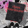 Chaos coordinator Embroidered Mineralwash Tshirt by Madness & Mayhem LLC