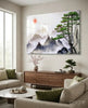 Abstract Forest Glass Wall Art by Insigneart USA