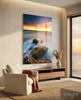 Sunset Glass Wall Art by Insigneart USA