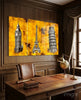 Three Towers Glass Wall Art by Insigneart USA