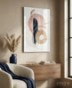 Abstract Shapes Glass Wall Art by Insigneart USA