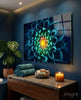Flower Glass Wall Art by Insigneart USA