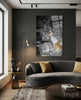 Abstract Depth Glass Wall Art by Insigneart USA