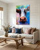 Cow Glass Wall Art by Insigneart USA