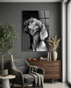 Innocent Dog Glass Wall Art by Insigneart USA