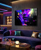 Neon Glass Wall Art by Insigneart USA