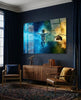 Astronaut Glass Wall Art by Insigneart USA