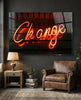 Change Glass Wall Art by Insigneart USA