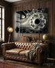 Wheel Glass Wall Art by Insigneart USA