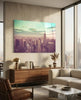 New York City Glass Wall Art by Insigneart USA