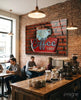 Hot Coffee Glass Wall Art by Insigneart USA