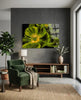 Malvales Flower Glass Wall Art by Insigneart USA