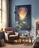 Starry Dream Glass Wall Art by Insigneart USA