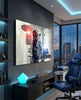Digital Astronaut Glass Wall Art by Insigneart USA