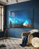 Starry Night Glass Wall Art by Insigneart USA