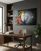 Brain Glass Wall Art by Insigneart USA