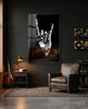 Horns Hands Glass Wall Art by Insigneart USA