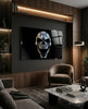 Skull Glass Wall Art by Insigneart USA