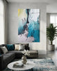 Colors of Abstraction Glass Wall Art by Insigneart USA