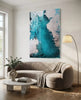 Colors of Abstraction Glass Wall Art by Insigneart USA