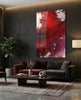 Colors of Abstraction Glass Wall Art by Insigneart USA