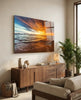 Sunset Glass Wall Art by Insigneart USA
