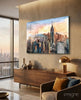New York City Glass Wall Art by Insigneart USA