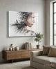 Woman Bird Glass Wall Art by Insigneart USA