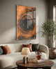 Abstract Loop Glass Wall Art by Insigneart USA