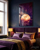 Moon Glass Wall Art by Insigneart USA