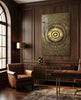 Abstract Loop Glass Wall Art by Insigneart USA