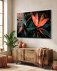 Flower Glass Wall Art by Insigneart USA