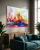 Abstract Trees Glass Wall Art by Insigneart USA