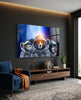 Space Team Glass Wall Art by Insigneart USA