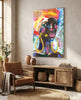 Woman with Earrings Glass Wall Art by Insigneart USA