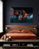 Water And Fire Glass Wall Art by Insigneart USA