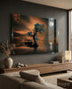 Night of the Tree Glass Wall Art by Insigneart USA