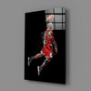 Michael Jordan Glass Wall Art by Insigneart USA
