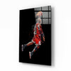 Michael Jordan Glass Wall Art by Insigneart USA