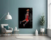 Michael Jordan Glass Wall Art by Insigneart USA