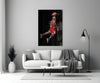 Michael Jordan Glass Wall Art by Insigneart USA