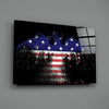 American Eagle Glass Wall Art by Insigneart USA