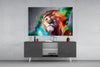 Lion Glass Wall Art by Insigneart USA