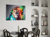 Lion Glass Wall Art by Insigneart USA