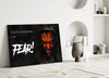 Darth Maul Glass Wall Art by Insigneart USA