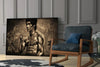 Bruce Lee Glass Wall Art by Insigneart USA