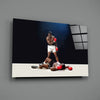 Muhammad Ali Glass Wall Art by Insigneart USA