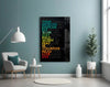 Advices Glass Wall Art by Insigneart USA