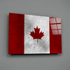 Flag of Canada Flag Glass Wall Art by Insigneart USA